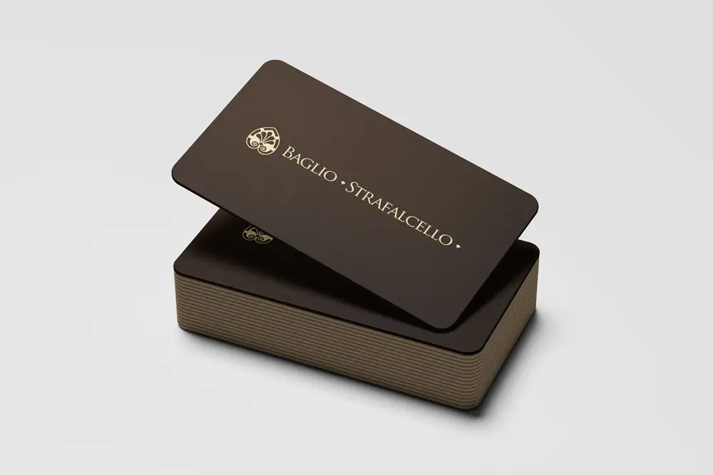 Marchio Baglio Strafalcello progettato da Agenzia PLUS – Branding e identità visiva