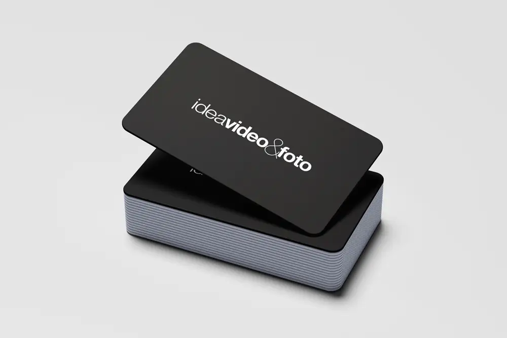 Marchio Ideavideo&Foto progettato da Agenzia PLUS – Branding e identità visiva