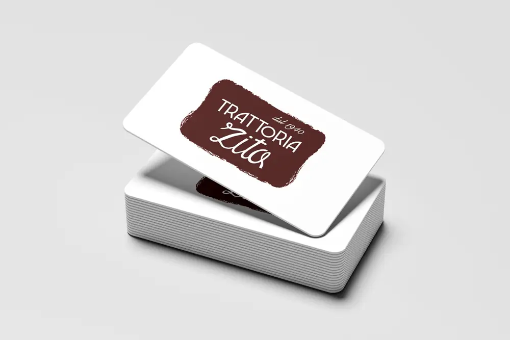 Marchio Trattoria Zita Bologna progettato da Agenzia PLUS – Branding e identità visiva