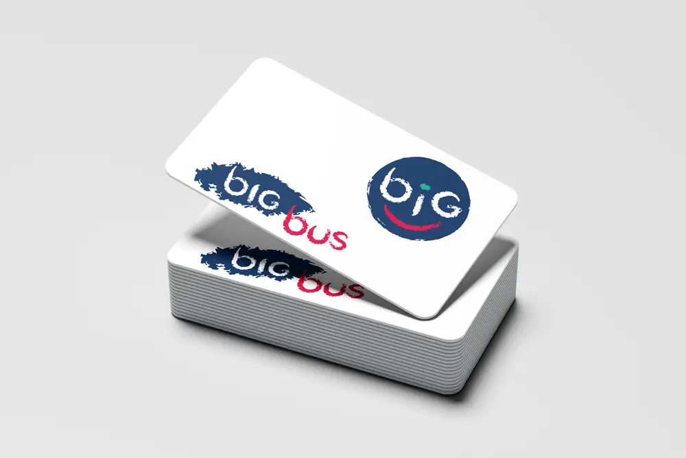 Marchio Big Bus progettato da Agenzia PLUS – Branding e identità visiva