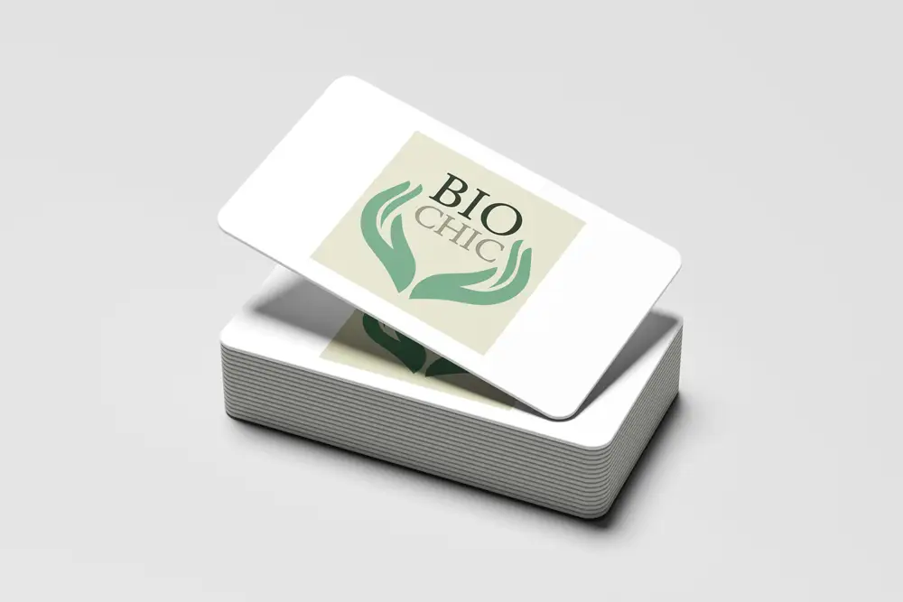 Marchio Bio chic progettato da Agenzia PLUS – Branding e identità visiva