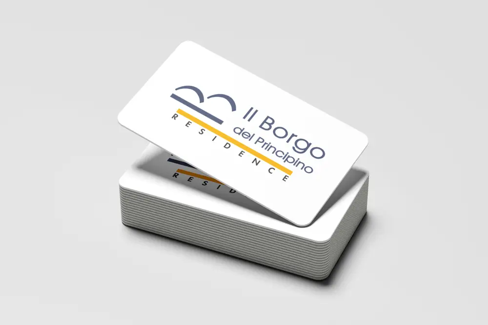 Marchio Borgo Principino progettato da Agenzia PLUS – Branding e identità visiva