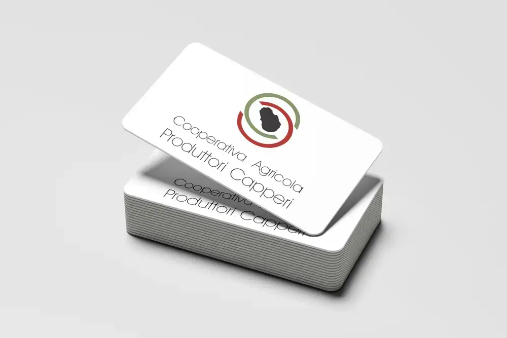 Marchio Cooperativa produttori Capperi progettato da Agenzia PLUS – Branding e identità visiva