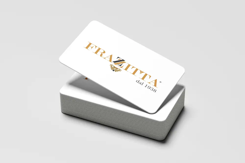 Marchio Frazzitta progettato da Agenzia PLUS – Branding e identità visiva