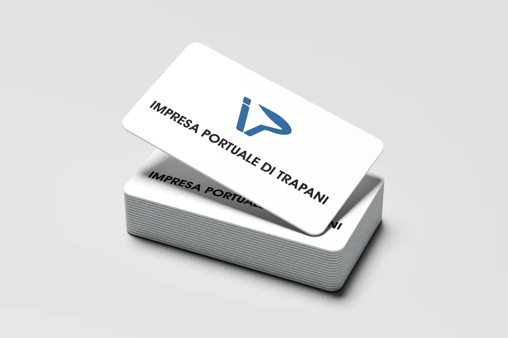 Marchio Impresa Portuale progettato da Agenzia PLUS – Branding e identità visiva