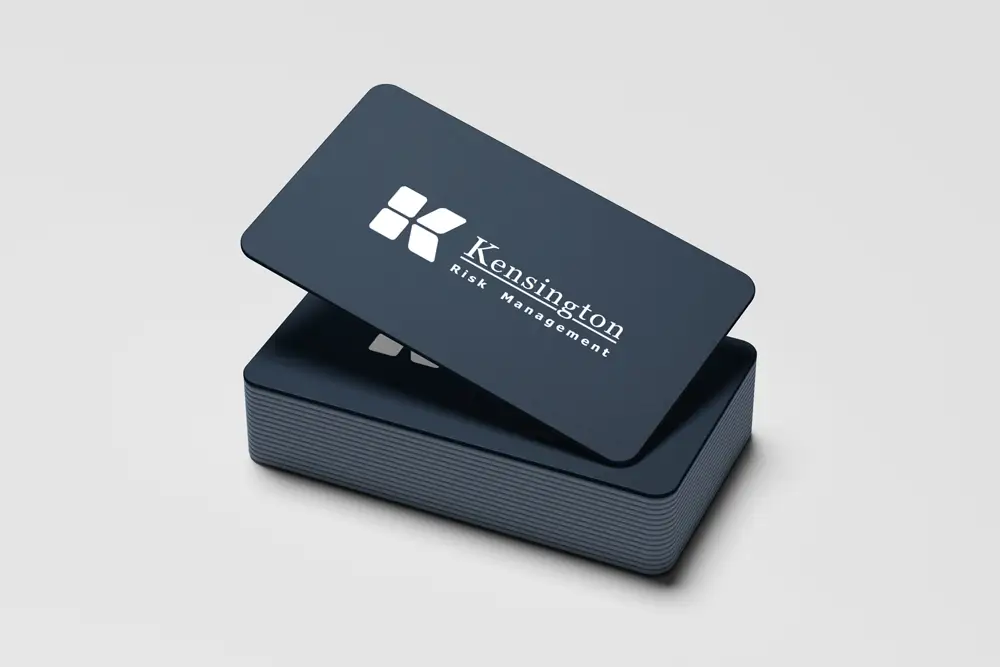 Marchio Kensington Milano progettato da Agenzia PLUS – Branding e identità visiva