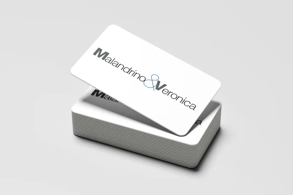 Marchio Malandrino&Veronica progettato da Agenzia PLUS – Branding e identità visiva