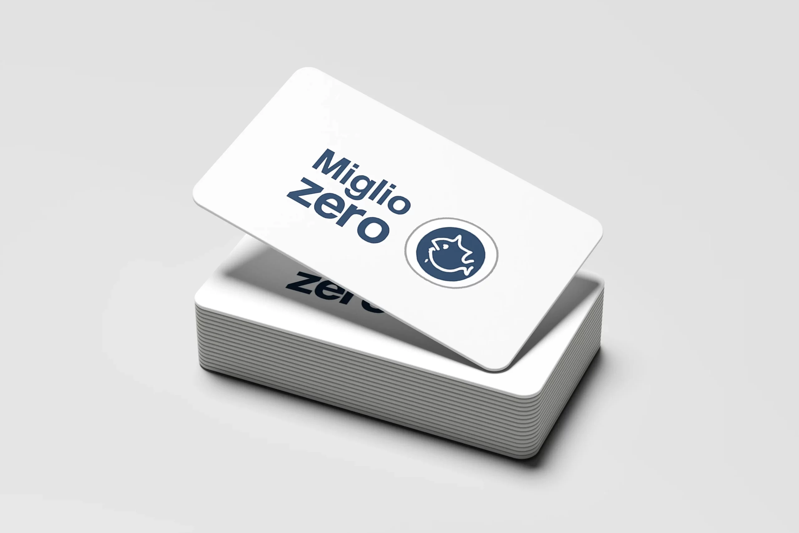 Marchio Miglio Zero progettato da Agenzia PLUS – Branding e identità visiva