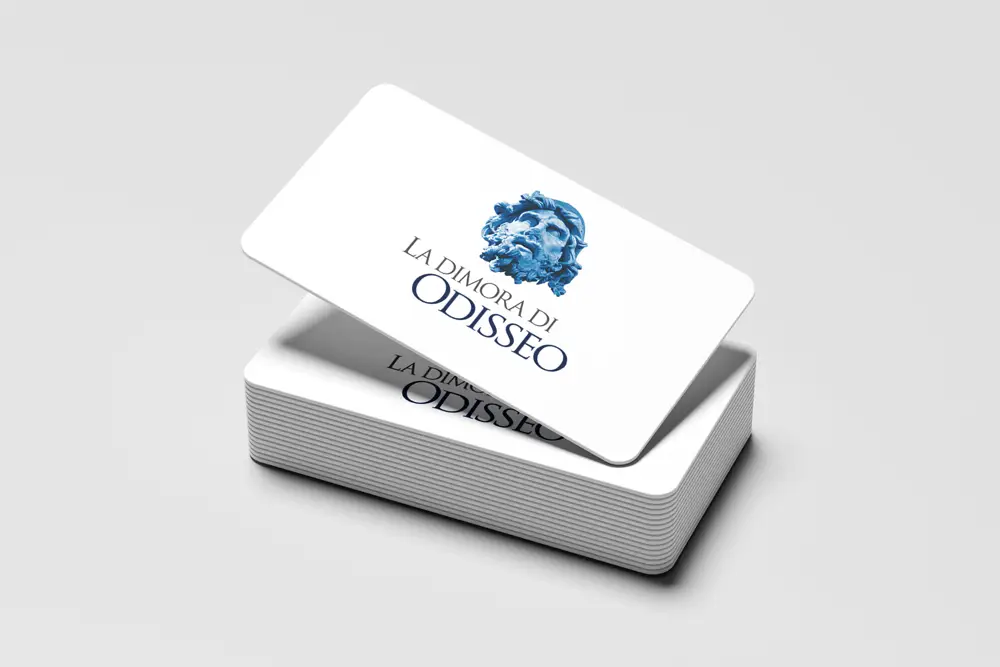 Marchio La Dimora di Odisseo progettato da Agenzia PLUS – Branding e identità visiva