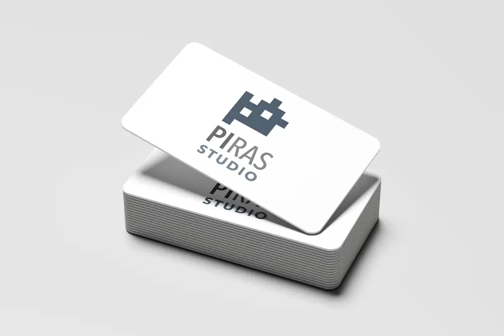 Marchio Studio Piras  Trento progettato da Agenzia PLUS – Branding e identità visiva