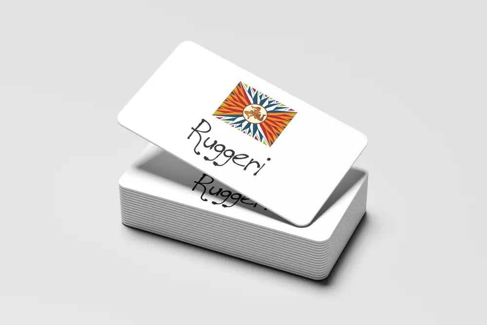 Marchio Frantoio Ruggeri progettato da Agenzia PLUS – Branding e identità visiva