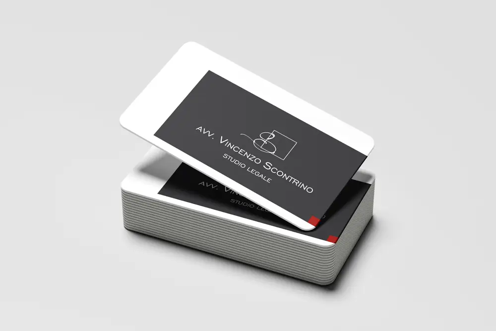 Marchio Avv. Scontrino progettato da Agenzia PLUS – Branding e identità visiva