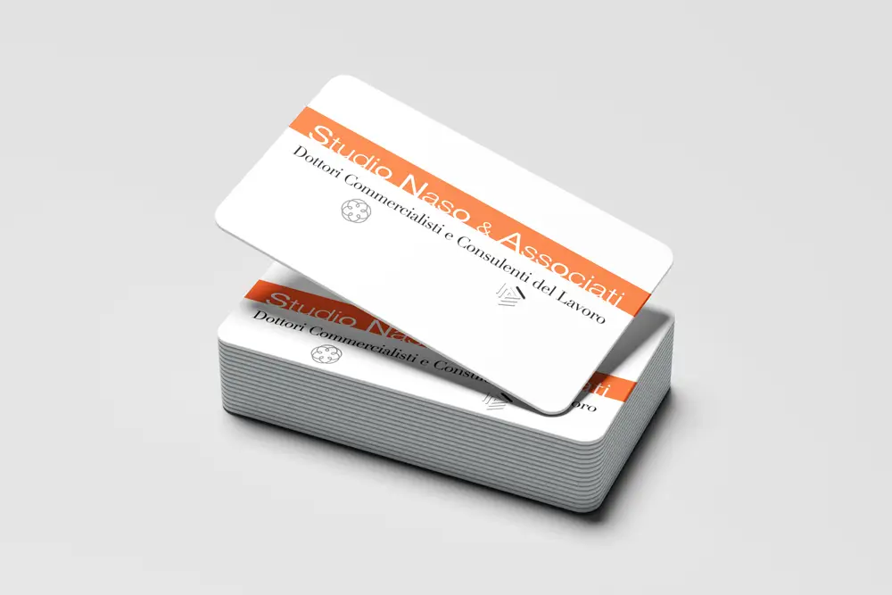 Marchio Studi Naso e associati progettato da Agenzia PLUS – Branding e identità visiva