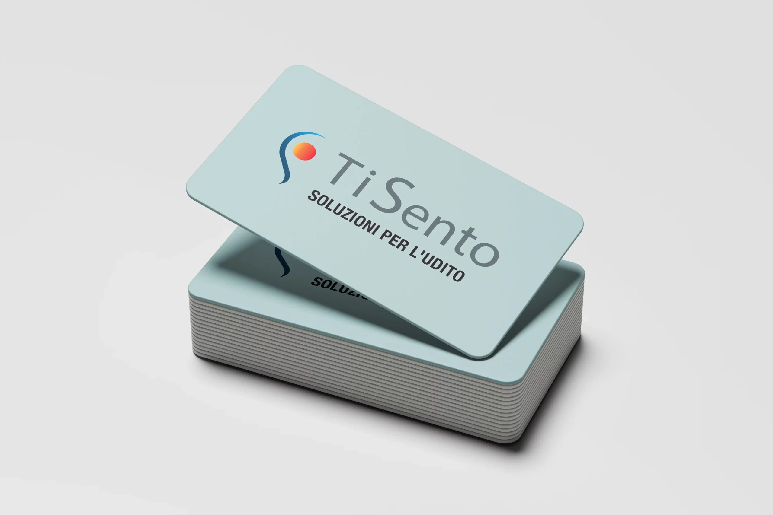 Marchio Ti Sento progettato da Agenzia PLUS – Branding e identità visiva