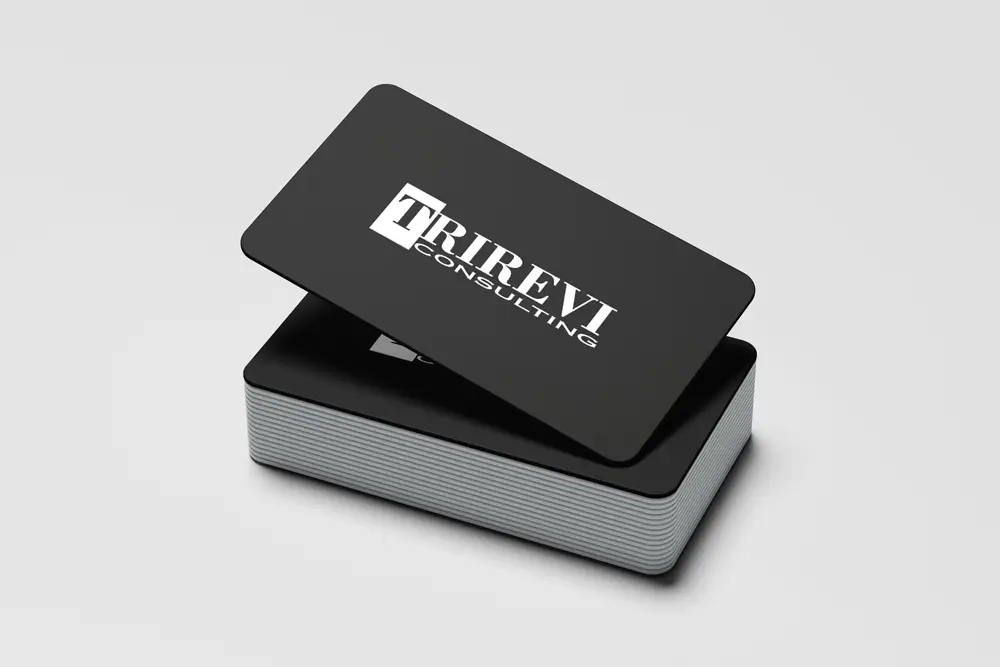 Marchio Trirevi Consulting progettato da Agenzia PLUS – Branding e identità visiva