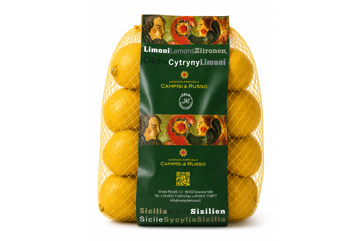 Packaging limoni Campisi